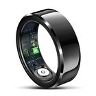 Smart Ring Heart Rate, Blood Oxygen, and Sleep Monitoring White & Black