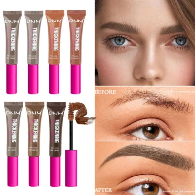1/2X Eye Tattoo Dye Gel Eyebrow Cream With Brush Waterproof Long Lasting Makeup - Image 1 of 4