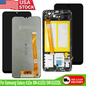 For Samsung Galaxy A10e A102U SM-S102DL LCD Display Touch Screen Digitizer±Frame - Picture 1 of 11