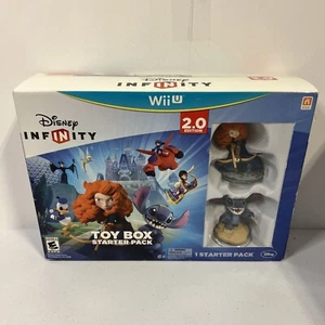 Disney Infinity 2.0 Wii U Toy Box Starter Pack NEW SEALED Merida Stitch WiiU - Picture 1 of 2