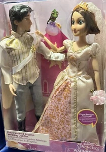 Disney Tangled Rapunzel and Eugene Wedding Doll Set New in Box - Picture 1 of 4