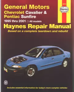 Chevrolet Cavalier & Sunfire Manual de servicio | 1995-2001 | CD o USB enviado por correo - Imagen 1 de 7