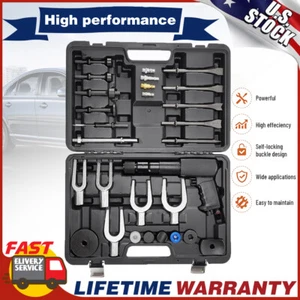 25pcs Air Hammer Chisel Kit Bits Set Pneumatic Ball Joint Separator Shovel Tool - Picture 1 of 13