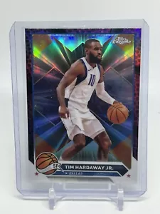 2024 Topps Chrome Basketball Tim Hardaway Jr. Pink Basketball Refractor - Picture 1 of 2