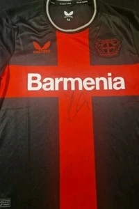Authentic Xabi Alonso Signed Bayer Leverkusen Shirt Castore proof - Picture 1 of 5