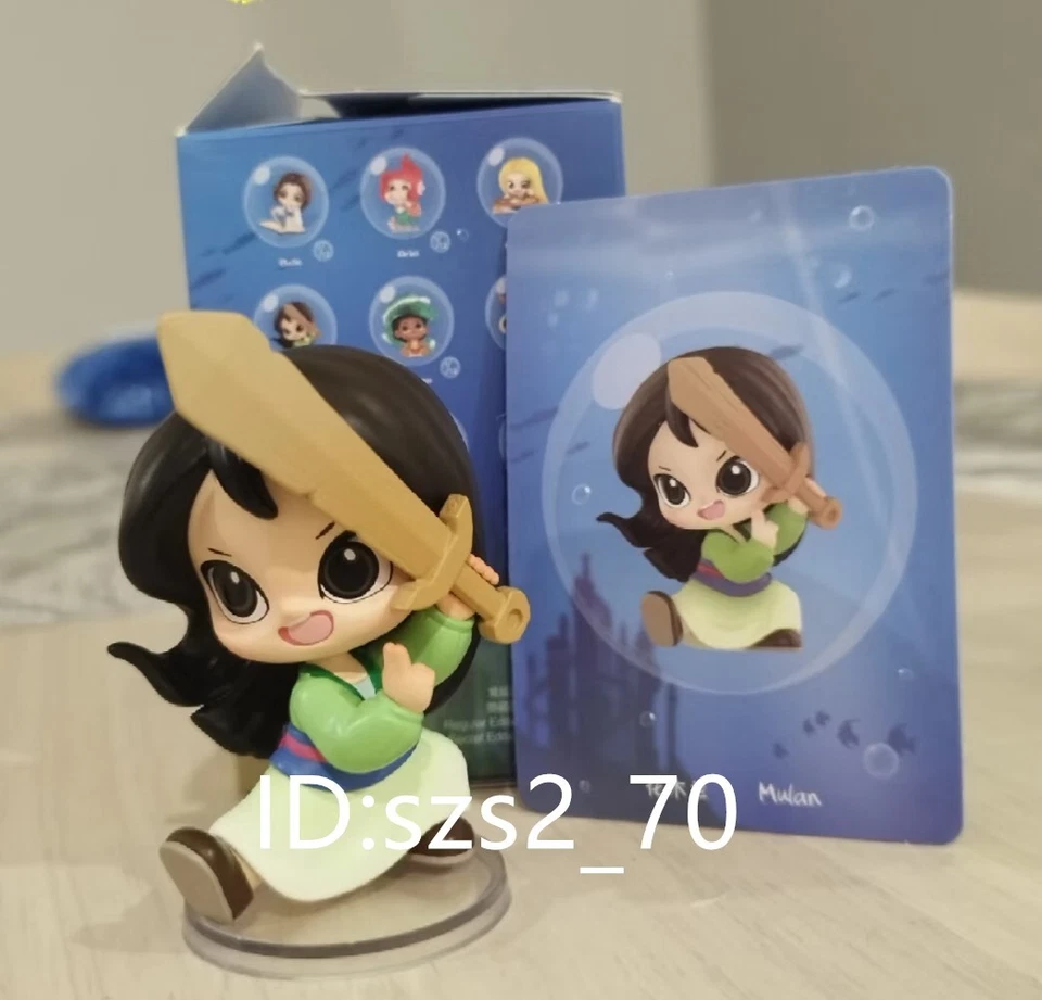 Mulan - Auténtico POP MART Disney Princesa Infancia Mini Figura Lindo Juguete Regalo Foto 1 de 1
