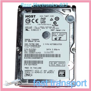 HTS727550A9E364 HGST 500GB 7200RPM 16MB SATA 3.0Gb/s 2.5" Internal Hard Drive - Picture 1 of 3