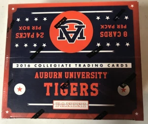 NEW 2016 PANINI AUBURN TIGERS UNIVERSITY COLLEGIATE BOX FACTORY SEALED - Picture 1 of 1