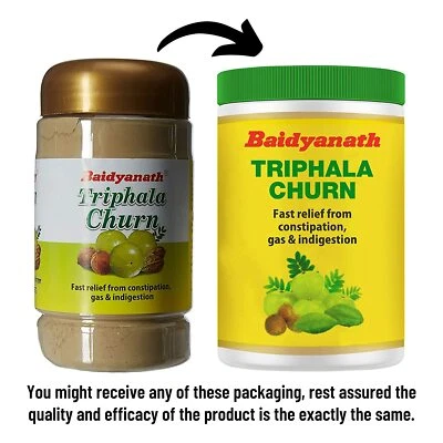 Baidyanath Triphala Churn - 100g 100% Pure Herbal/Ayurvedic - Image 1 of 4