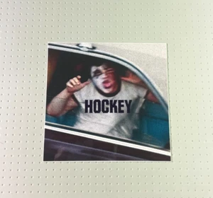 Hockey Painted Mocking Face Skateboard Sticker 3.25" - Picture 1 of 1