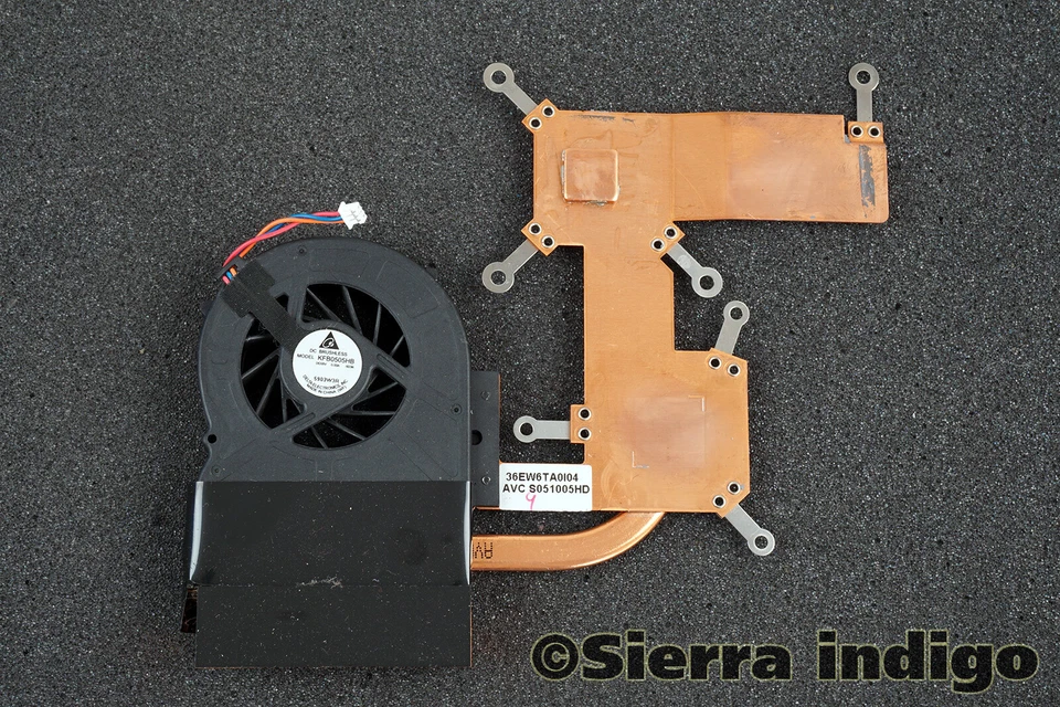 Toshiba Satellite Pro L20 Heatsink & Fan 36EW6TA0104 - Image 1 of 1