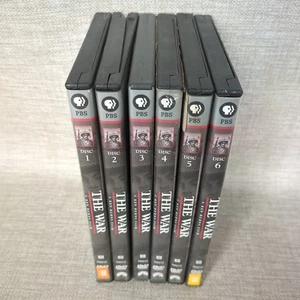 THE WAR: A Film by Ken Burns & Lynn Novick PBS Complete Series Blockbuster Cases - Picture 1 of 17