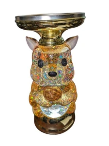 Bath & and Body Works ~ GLOBO DE BRILLO DE ARDILLA ~ SOPORTE DE VELA DE 3 MECHAS ILUMINAR - Imagen 1 de 6