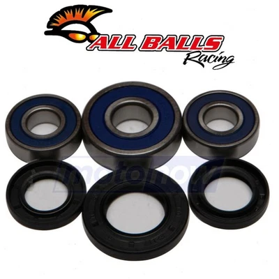 All Balls Rear Wheel Bearing and Seal Kit for 1984-1995 Yamaha XT600 - vj Foto 1 de 4