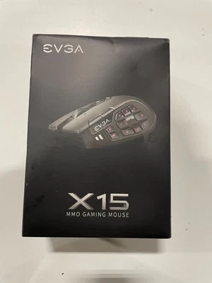 EVGA X15 Wired Gaming Mouse - Black - Image 1 of 2