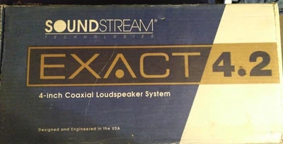 Soundstream Exact 4.2 Coaxial Speaker Set - Image 1 of 4