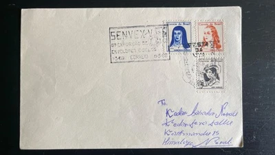 1969 Brazil SENPEX-V Cover – Women in History Series (Anita Garibaldi, Madre - Image 1 of 2