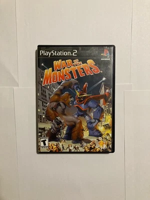 War of the Monsters (PlayStation 2, 2003) CIB Manual and Poster Complete - Image 1 of 3