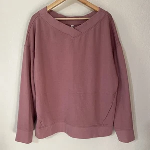 Fabletics Sudadera Mujer XXL Púrpura Rosa Acogedora Relajada L/S Pullover Active 2XL - Imagen 1 de 8