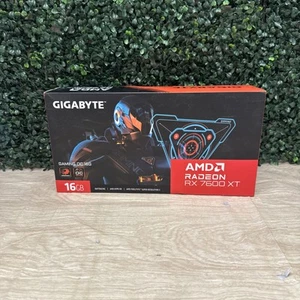 NEW Gigabyte Radeon RX 7600 XT Gaming OC 16GB GPU Graphics Card GV-R76XTGAMINGOC - Picture 1 of 6