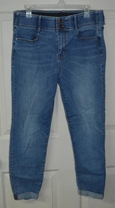 Apt 9 Capri Jeans size 14 Womens Skinny High Rise - Picture 1 of 7