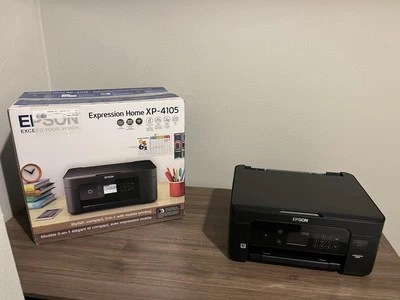 Epson Expression Home XP-4105 Wireless All-in-One Color Inkjet Printer - Image 1 of 4