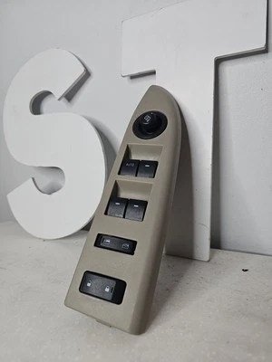 09-11 Mercury Grand Marquis Interruptor Maestro Puerta Del Conductor Frontal Derecha OEM Gris Piedra Foto 1 de 4