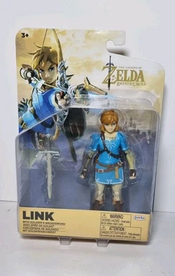 The Legend Of Zelda Breath Of The Wild Link 4" Figure With Soldier's Broadsword - Image 1 of 2