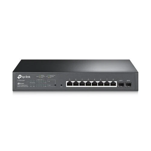 SWITCH TP-LINK SG2210MP 10P LAN GIGABIT:8P PoE+ + 2p SFP 802.3at/af, 150 W PoE P - Immagine 1 di 1