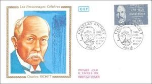 Francia - Personajes Famosos - Charles Richet - Paris - 1987 - FDC - Imagen 1 de 1