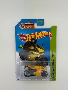 2015 Hot Wheels Ducati 1199 Panigale Yellow - HW Workshop 1:64 #242/250 - Picture 1 of 1