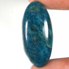 32.20 Cts 100% Natural Apatite Oval Cabochon 15 X 33 Mm High Grade Gemstone Ae20