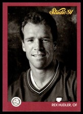 1991 Studio #233 Rex Hudler St. Louis Cardinals