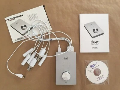 Apogee Duet Firewire Audio Interface with Original Cables - Image 1 of 4