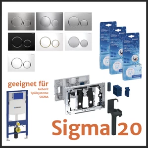 Geberit Sigma20 Betätigungsplatte, Duofresh , für Sigma Spülkasten UP 320 - Bild 1 von 9