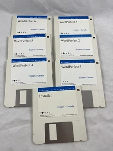 Vtg 1993 Wordperfect 2.1 English Version For Macintosh Mac - Picture 1 of 7