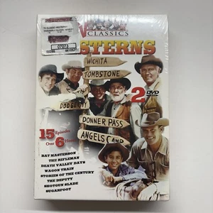 TV Classic Westerns 2 DVD Disc Set New and Sealed 15 Episodes Western 6 plus hrs - Picture 1 of 6