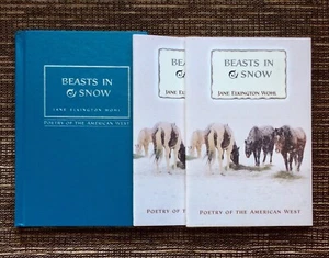 RARE 3-LOT SIGNED Beasts in Snow by Jane Elkington Wohl Limited Edition (48/220) - Picture 1 of 10