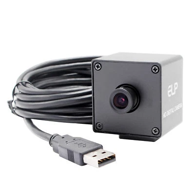 Cámara web ELP 1080P HD 2 MP 8 mm lente mini caja CCTV USB cámara H.264 controlador gratuito Foto 1 de 4