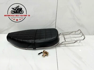 80 - 83 Honda C70 Seat & Cargo Rack, Latch & Luggage Cub 70 Passport Saddle New. - Image 1 of 4