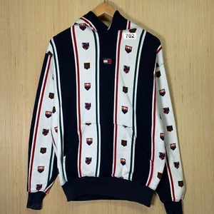 Tommy Hilfiger Sudadera con Capucha Kith Adulto Talla Grande Blanco Manga Larga Hombre Pullover - Imagen 1 de 12