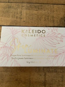 KALEIDO Skin Luminate Superfine Luminous Blush Palette 12g Coral Glow NIB B12 - Picture 1 of 2