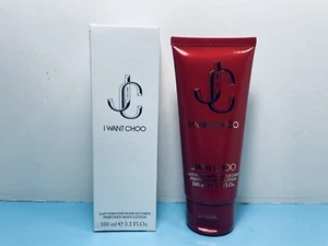 JIMMY CHOO - I WANT CHOO - PERFUMED BODY LOTION - 3.3 OZ - NEW AND BOXED - Picture 1 of 1