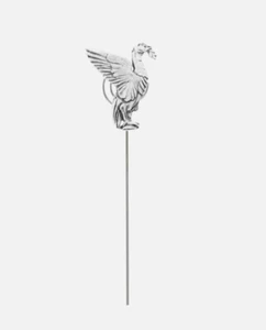 PP Liverpool Liver Bird METAL ornamental memorial plant window box stake - Picture 1 of 1