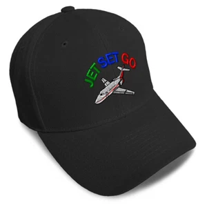 Baseball Cap Jet Set Go Style B Unique Jet Dad Hats for Men & Women 1 Size - Picture 1 of 43