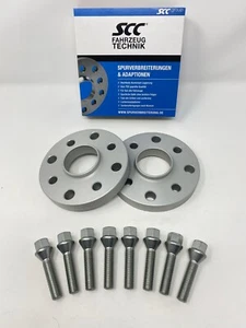 40mm 2x20mm SCC Spurverbreiterung für BMW E30 E21 4x100 Radschrauben Spurplatten - Bild 1 von 11