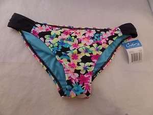 Parte inferior de bikini para mujer California Waves con estampado floral hipster talla L - Imagen 1 de 3