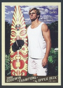 2009 Upper Deck Goodwin Champions #129 Laird Hamilton Surfer RC Baseball Card HI