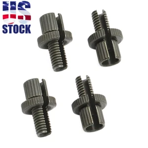 4pc M8 Clutch Brake Cable Adjuster Set for Kawasaki Ninja 250R 600R ZX11 ZX6R US - Picture 1 of 7
