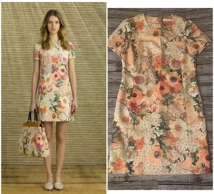 Tory Burch Floral Dress Spring Celeb Garden Kaley Size: 2 - Picture 1 of 11